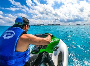 Motos acuáticas Excellence Playa Mujeres (60 minutos)