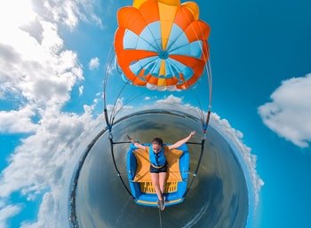 Skyrider laguna Nichupte